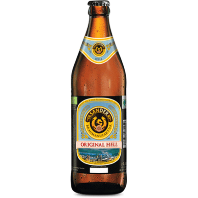 500ml Braumanufaktur Sander Original Lager Hell