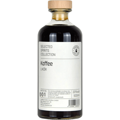 Gin SHADOWS Cold Brew Kaffee Likör