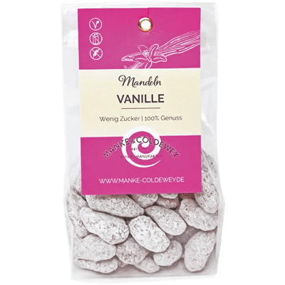 Roasted almonds with vanilla