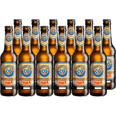 12x Braumanufaktur Sander Plan B - non-alcoholic Pilsner