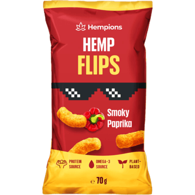 Hempions Bio Hemp Flips Smoky Paprika