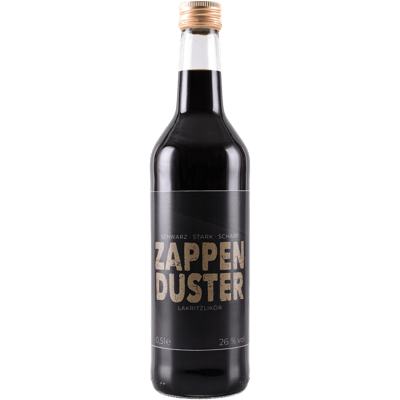 Zappenduster licorice liqueur