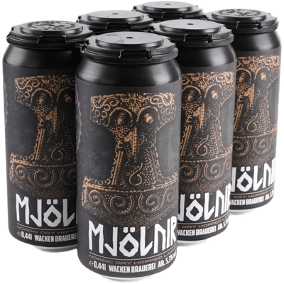 6x Mjölnir Nordic Lager in der Dose