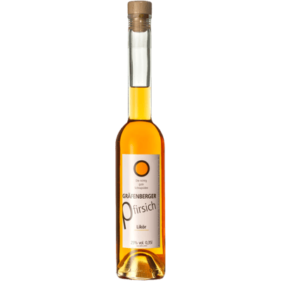 Gräfenberger peach liqueur