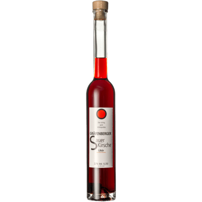 Gräfenberger sour cherry liqueur