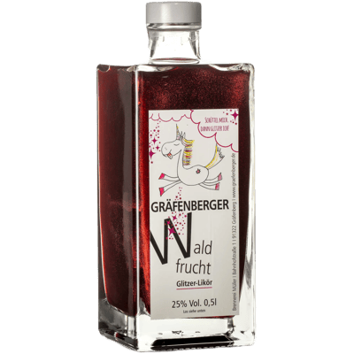 Gräfenberger forest fruit glitter liqueur