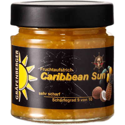 Caribbean Sun chili fruit spread