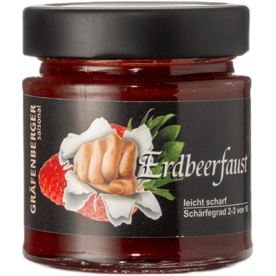 Strawberry fist chili fruit spread