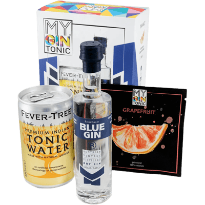 MyGinTonic Box Blue (1x Blue Gin + 1x Fever Tree Indian Tonic Water)