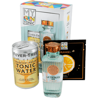 MyGinTonic Box Le Tribute (1x Le Tribute Gin + 1x Fever Tree Indian Tonic Water)