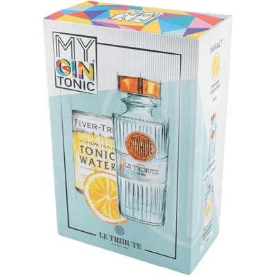 MyGinTonic Box Le Tribute (1x Le Tribute Gin + 1x Fever Tree Indian Tonic Water)