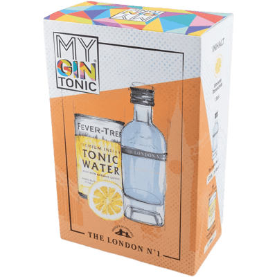 MyGinTonic Box London No. 1 (1x London No. 1 Gin + 1x Fever Tree Indian Tonic Water)