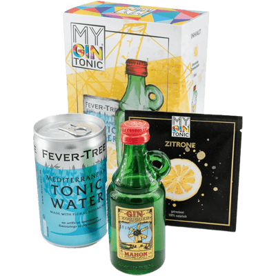 MyGinTonic Box Mahon Xoriguer (1x Mahon Xoriguer Gin + 1x Fever Tree Mediterranean Tonic Water)