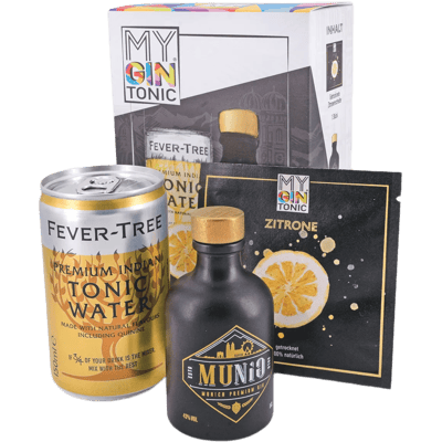 MyGinTonic Box Mun!g (1x Mun!g Gin + 1x Fever Tree Indian Tonic Water)