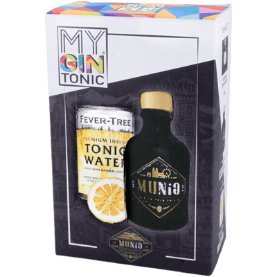 MyGinTonic Box Mun!g (1x Mun!g Gin + 1x Fever Tree Mediterranean Tonic Water)