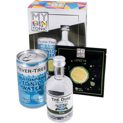 MyGinTonic Box Duke (1x Duke Gin + 1x Fever Tree Mediterranean Tonic Water)