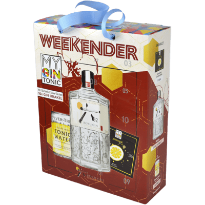 MyGinTonic WEEKENDER Box Roku (1x Roku Gin + 10x Fever Tree Indian Tonic Water)