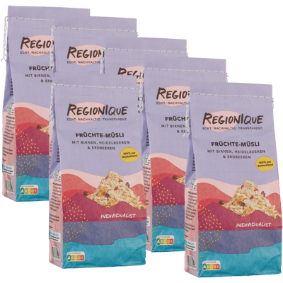 6x INDIVIDUALIST fruit muesli