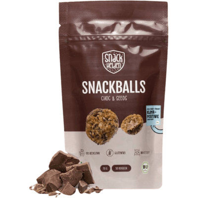 Snackhelden Snackballs - Choc & Seeds