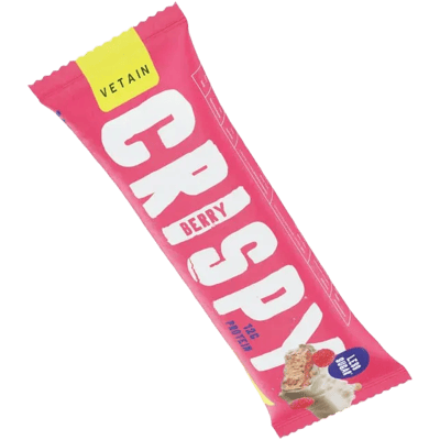 Vetain CRISPY Vegan Protein Bar Berry