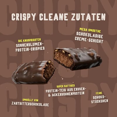 Vetain CRISPY Vegan Protein Bar Brownie