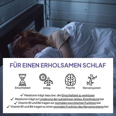 Vetain Dornröschen Kapseln mit Melatonin & Vitamin B-Komplex