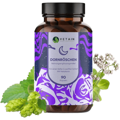 Vetain Dornröschen Kapseln mit Melatonin & Vitamin B-Komplex