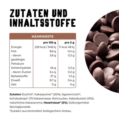 Vetain Flavour Buddy Nuss-Nougat - natürliches Geschmackspulver