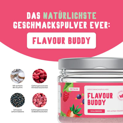 Vetain Flavour Buddy Wild Berry - natural flavor powder