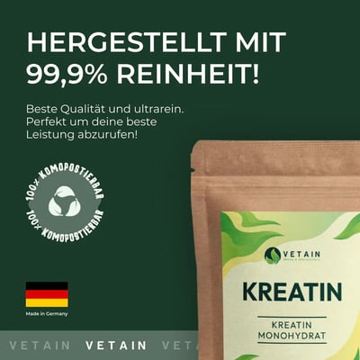 Vetain Kreatin Monohydrat