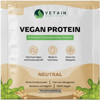 Vetain vegan protein powder neutral