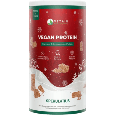 Vetain vegan protein powder speculoos