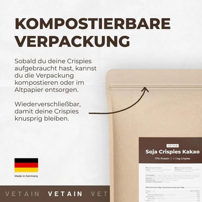 Vetain Soja Protein Crispies Kakao