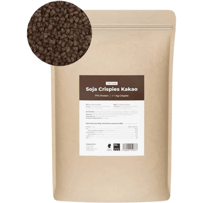 Vetain soy protein crispies with cocoa