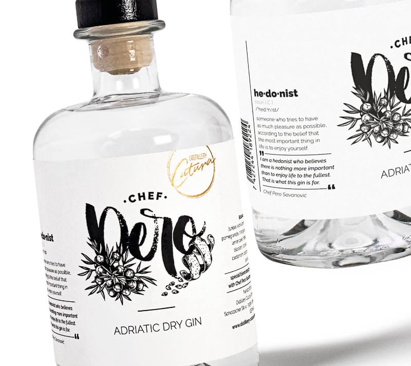 Dry | Rare Gin Chef Adriatic & Pero Honest Buy