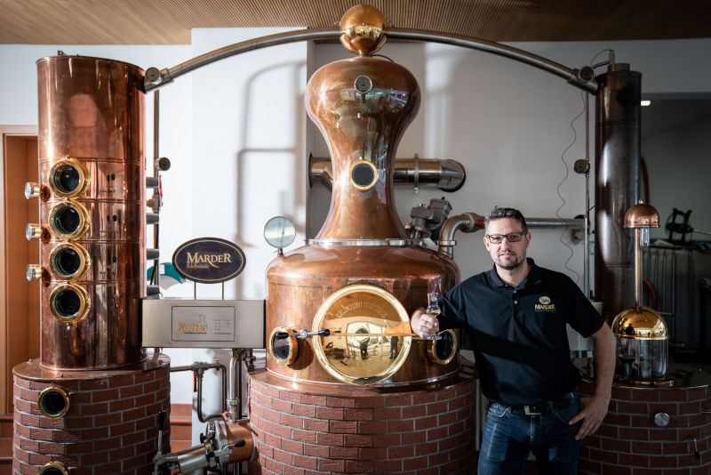 Stefan Marder geht beim Brennen lieber seinen eigenen Weg. Die Auszeichnungen bei den German Whisky Awards 2024 geben ihm Recht.